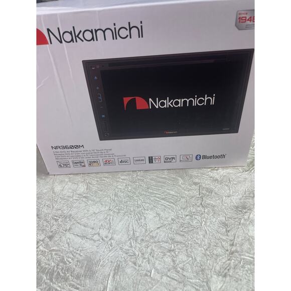 Nakamichi 2-DIN 6.75” screen with DVD player NA3600M Touch Screen and Bluetooth - Picture 4 of 9